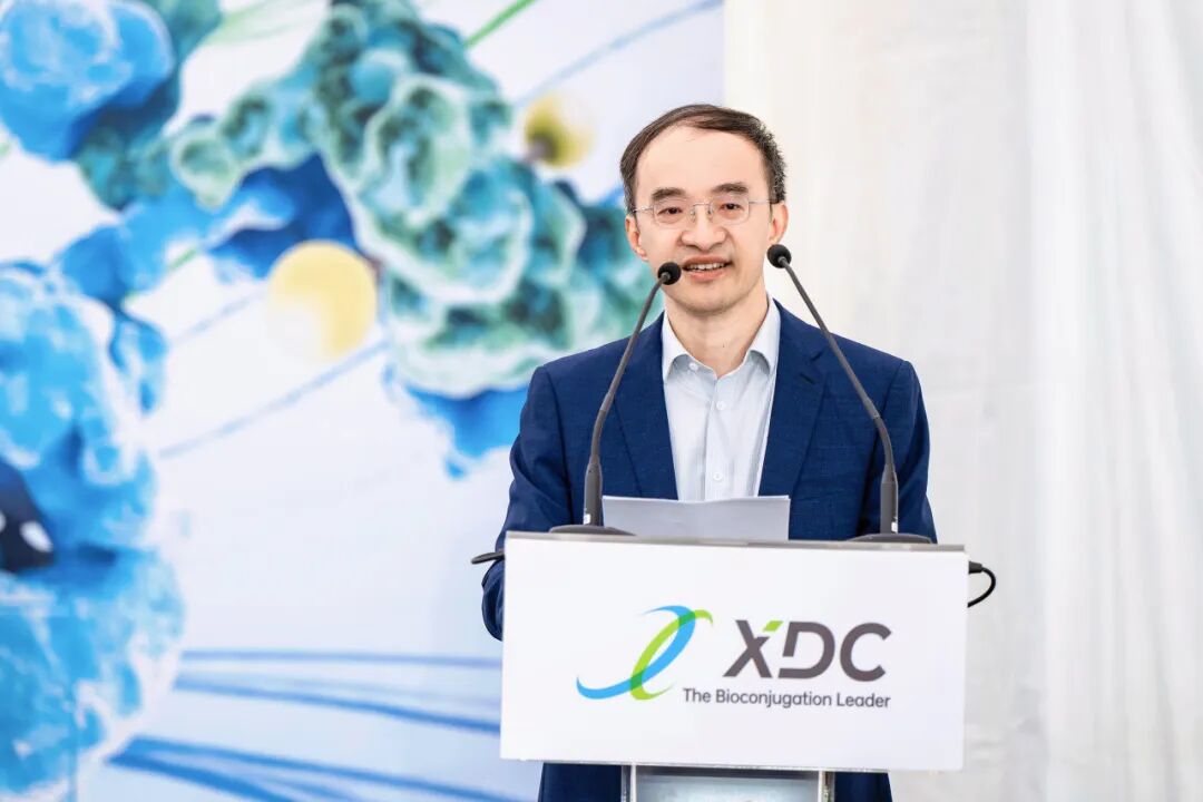 药明合联首席执行官李锦才博士发表开场致辞